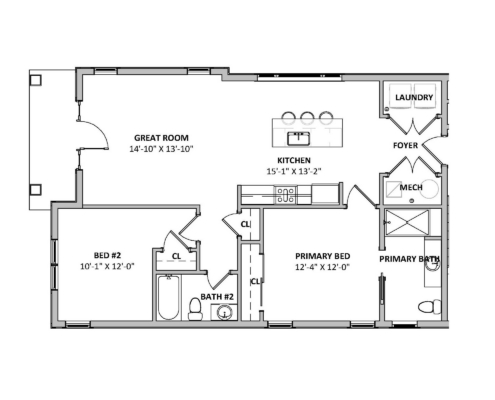 Unit 102 — Carlin Court Condominiums